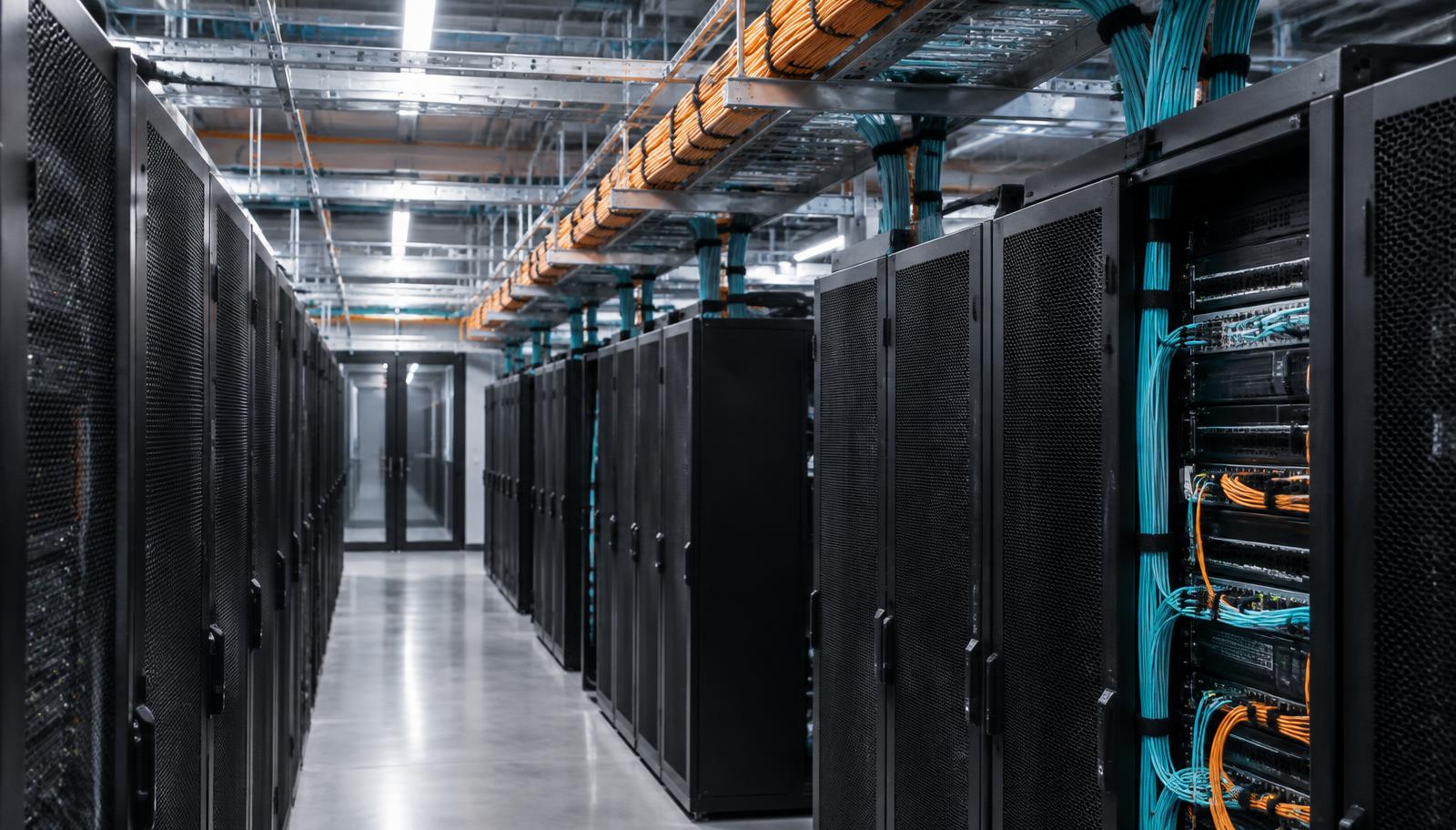 Structured cabling and ICT environment inside a data center